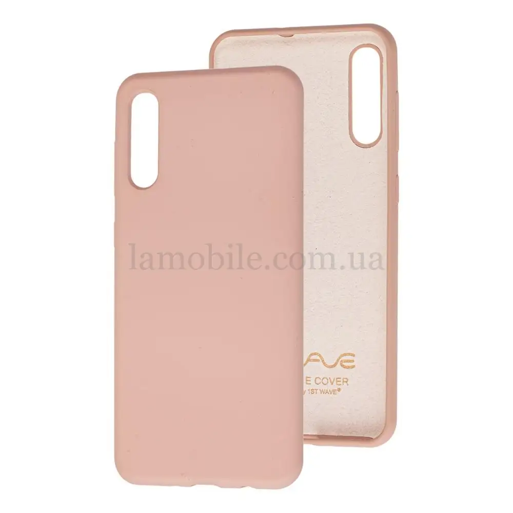 Чехол для Samsung Galaxy A50 / A50s / A30s Wave Full розовый / pink sand