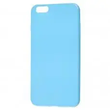 Чохол для iPhone 6 Plus глянсовий блакитний