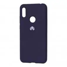 Чехол для Huawei Y6 2019 Silicone Full темно-синий