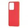 Чехол для Samsung Galaxy S20 Ultra (G988) Carbon New красный