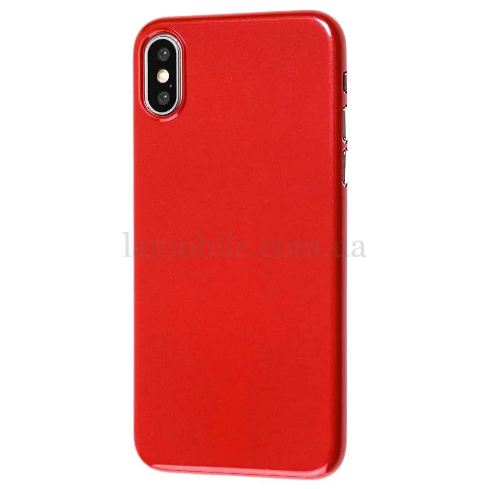 Чехол для iPhone X / Xs Totu Crystal Clear красный