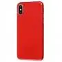 Чехол для iPhone X / Xs Totu Crystal Clear красный