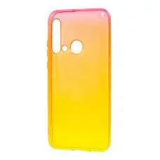 Чохол для Huawei P20 Lite 2019 Gradient Design червоно-жовтий