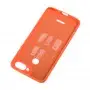 Чехол для Xiaomi Redmi 6 Silicone cover оранжевый