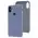 Чехол Silicone для iPhone X / Xs case лавандовый серый