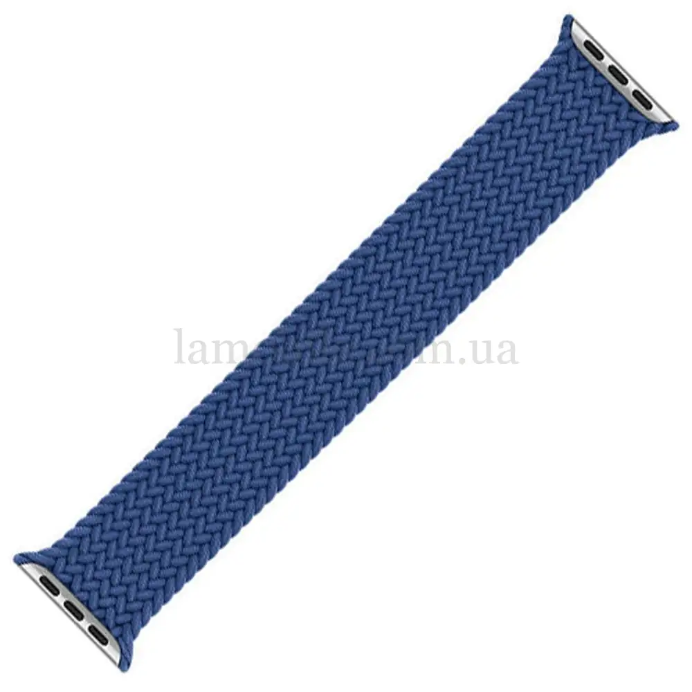 Ремешок Braided Solo Loop для Apple Watch 38 / 40 mm 132mm Atlantic blue