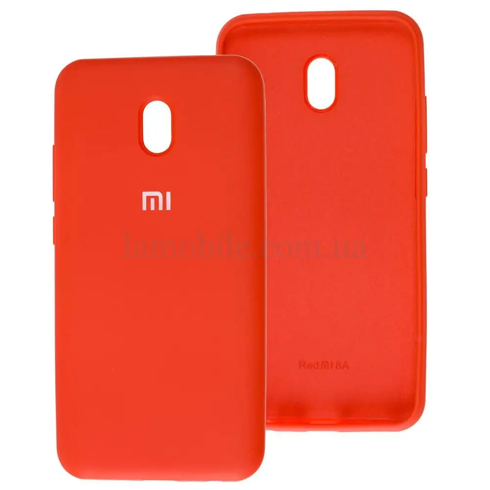 Чехол для Xiaomi Redmi 8A Silicone Full красный
