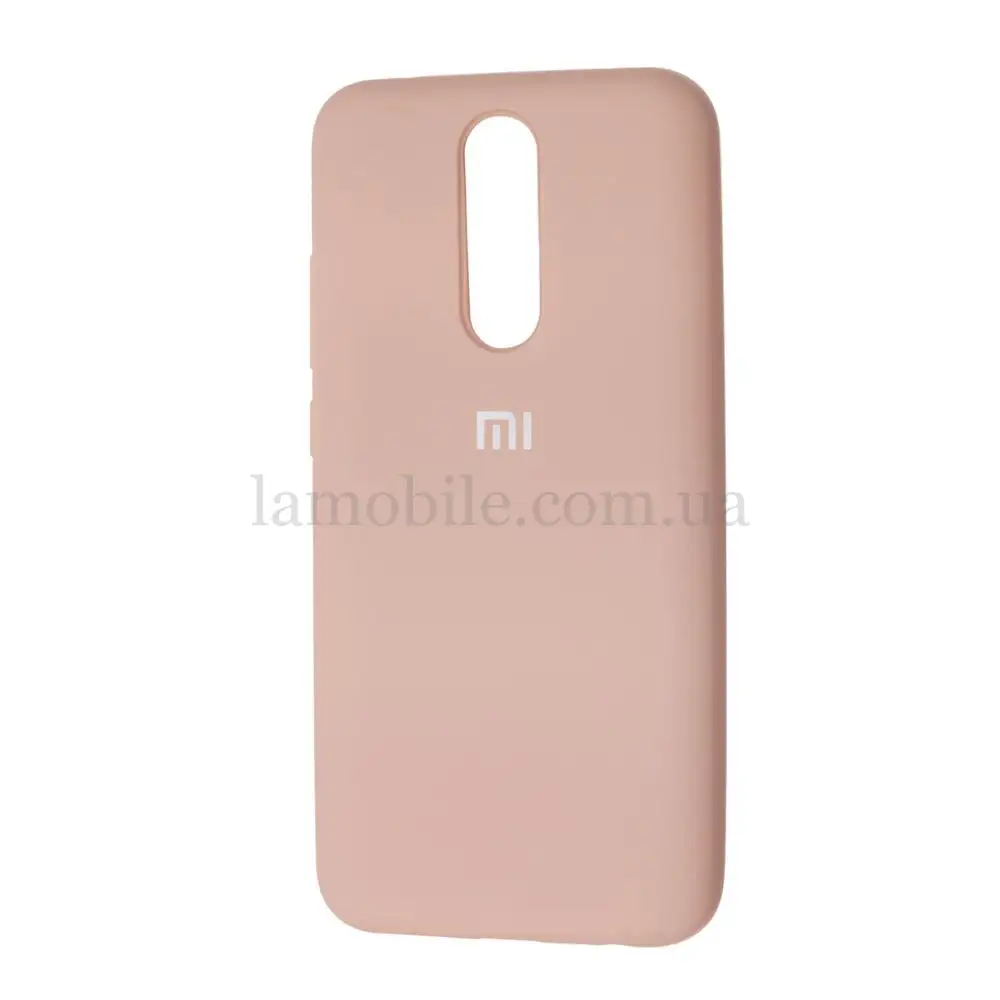 Чехол для Xiaomi Redmi 8 Silicone Full розовый / pink sand