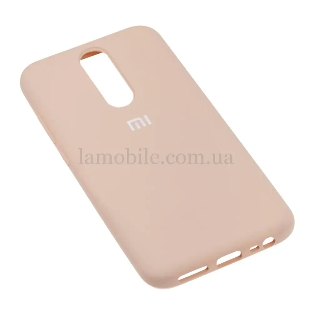 Чехол для Xiaomi Redmi 8 Silicone Full розовый / pink sand
