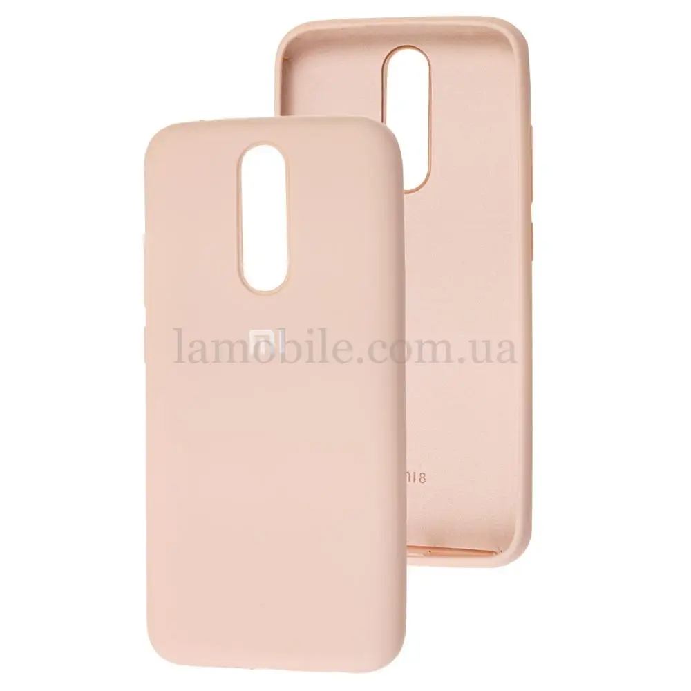 Чехол для Xiaomi Redmi 8 Silicone Full розовый / pink sand