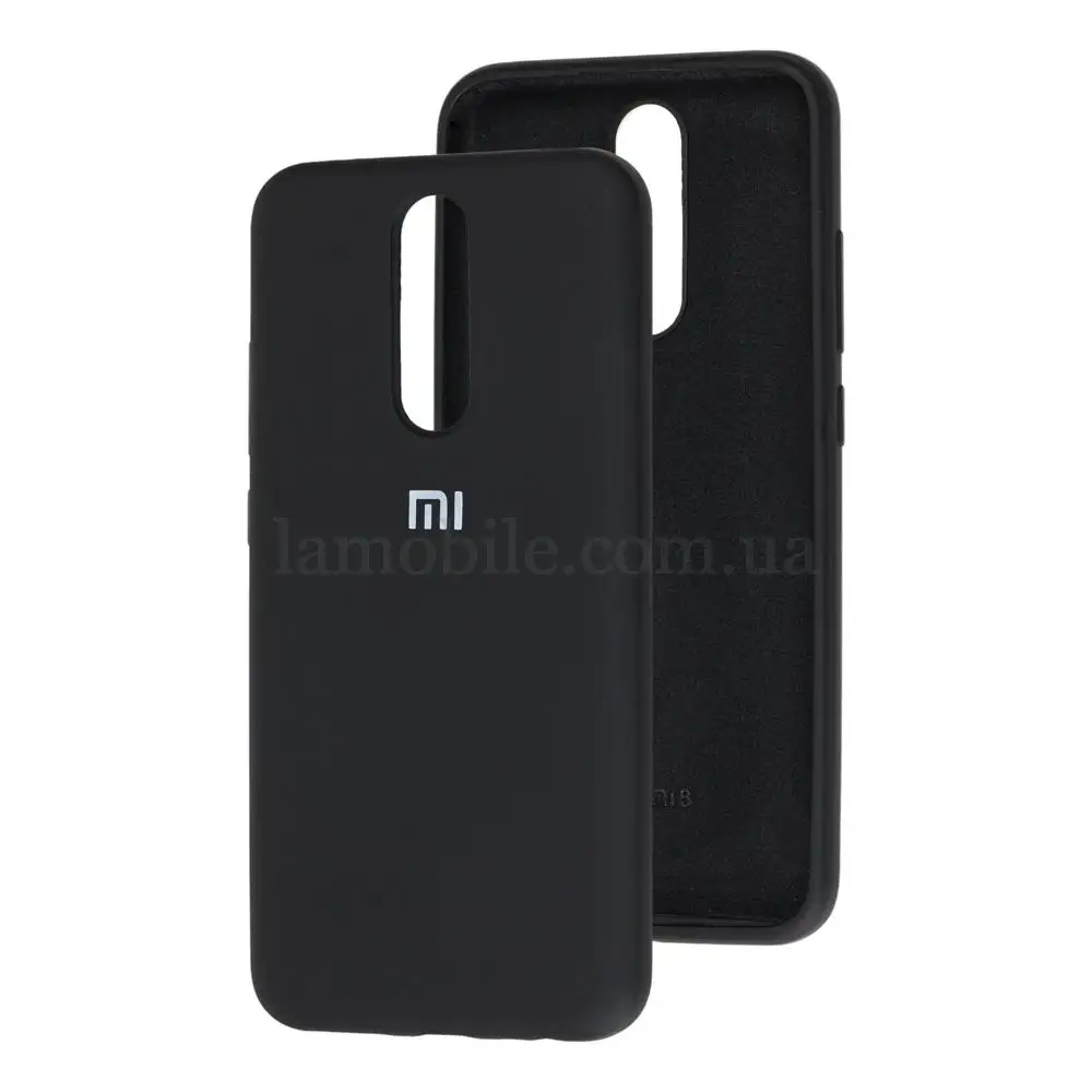 Чехол для Xiaomi Redmi 8 Silicone Full черный