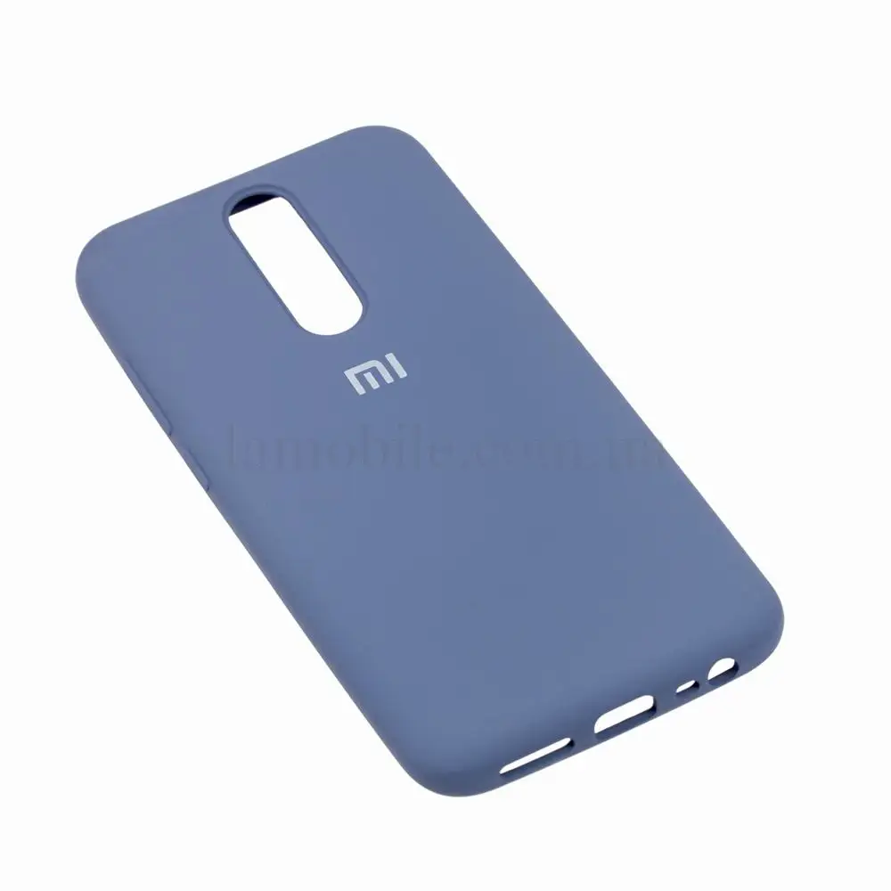 Чехол для Xiaomi Redmi 8 Silicone Full лавандовый серый