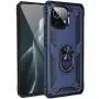 Чехол для Xiaomi Mi 11 Lite Serge Ring ударопрочный синий