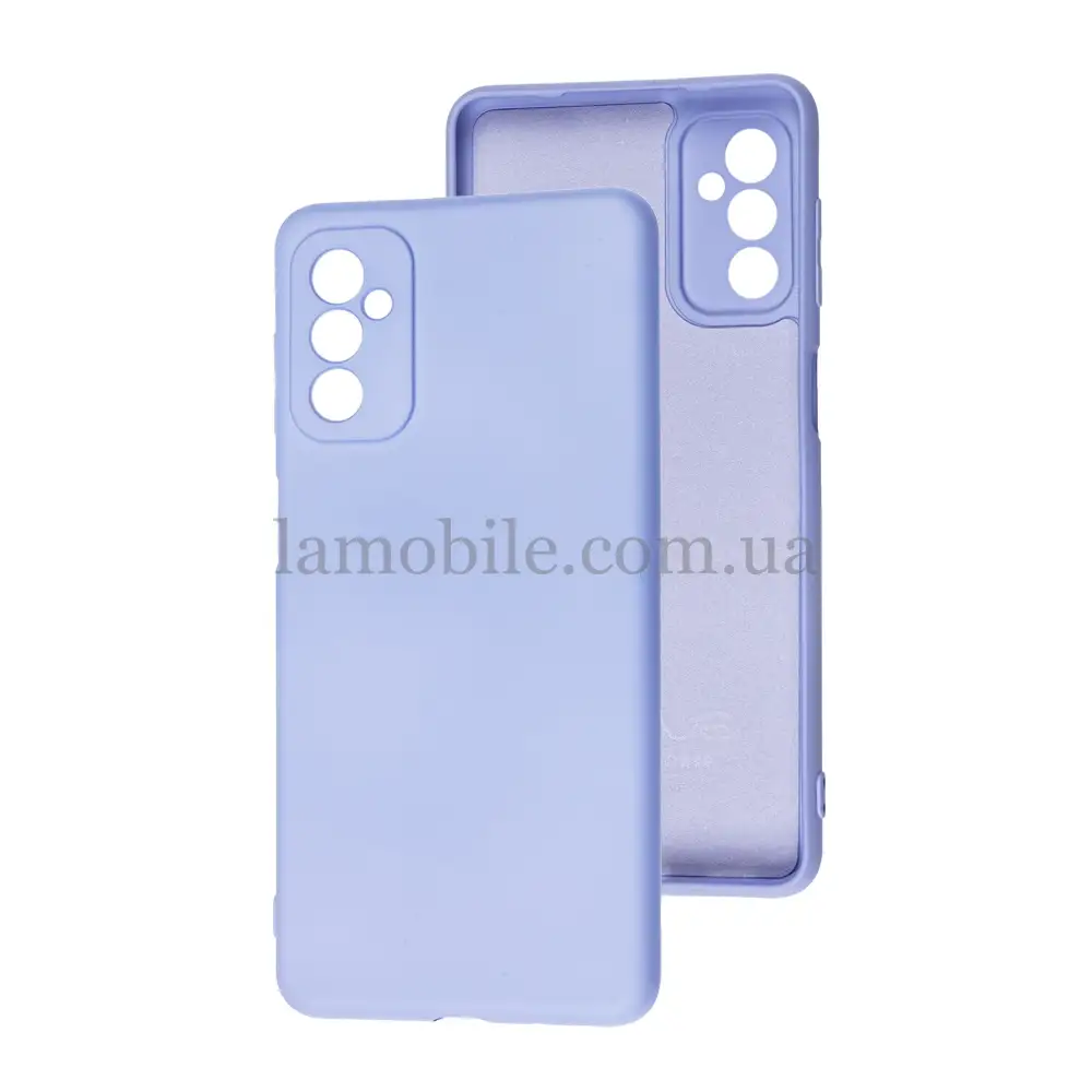 Чехол для Samsung Galaxy M52 (M526) Wave colorful light purple