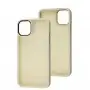 Чехол для iPhone 13 Metal Bezel бежевый