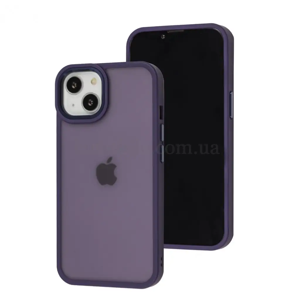 Чехол для iPhone 13 Metal Bezel бежевый