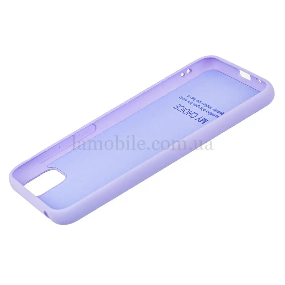 Чохол для Huawei Y5p Silicone Full фіалковий