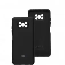 Чехол для Xiaomi Poco X3 / X3 Pro Silicone Separate camera черный