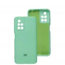 Чехол для Xiaomi Redmi 10 Silicone Separate camera бирюзовый