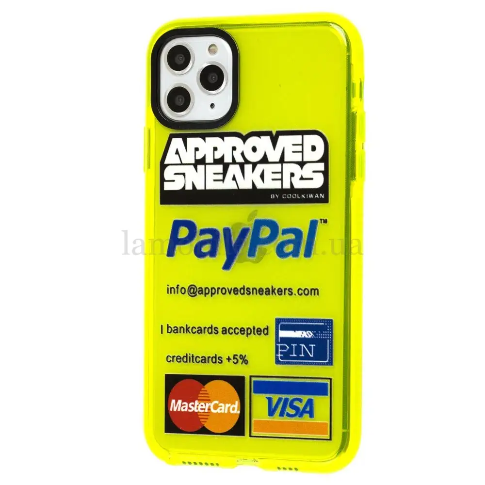 Чохол для iPhone 11 Pro Max Neon print PayPal