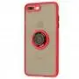Чохол для iPhone 7 Plus / 8 Plus LikGus Edging Ring червоний