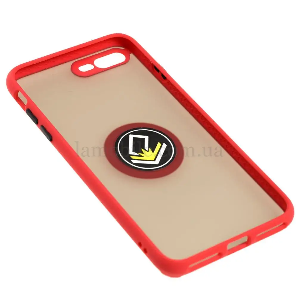 Чохол для iPhone 7 Plus / 8 Plus LikGus Edging Ring червоний
