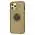 Чохол для iPhone 12 Pro Max LikGus Edging Ring хакі
