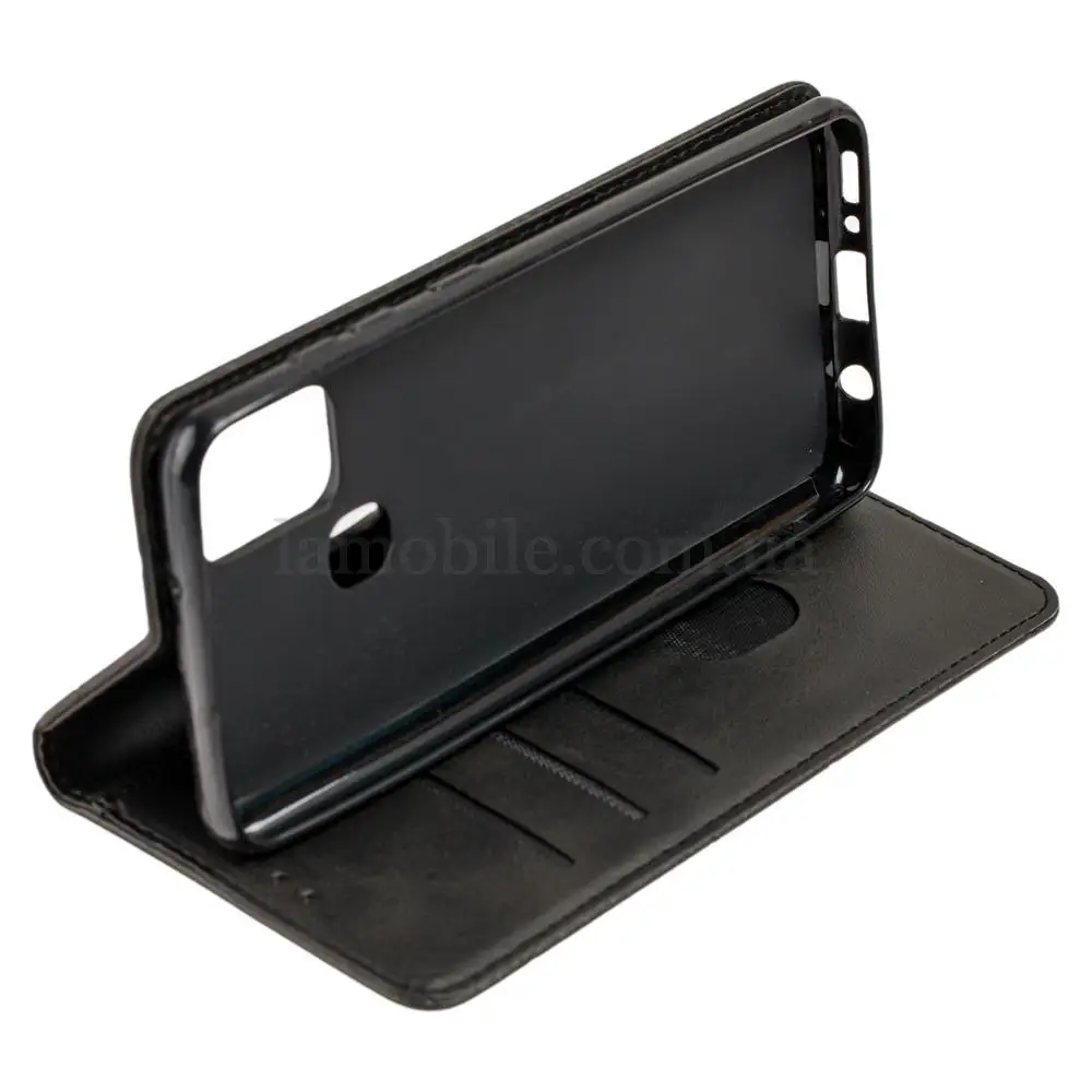Чохол книжка Business Leather для Samsung Galaxy A21s (A217) чорний