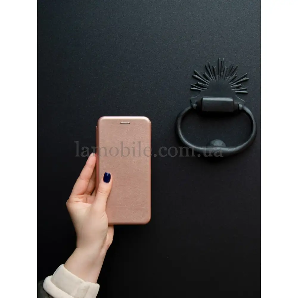 Чехол книжка Premium для Samsung Galaxy A51 (A515) светло-сиреневый