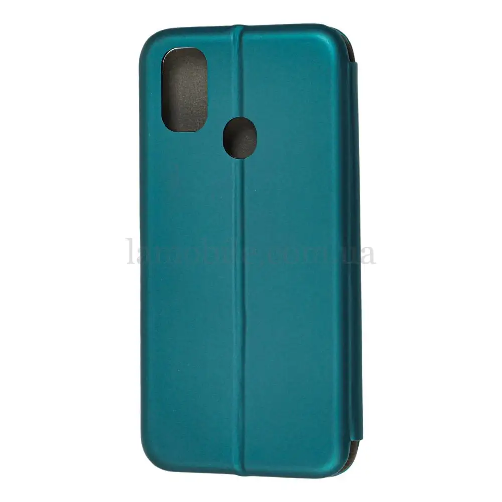 Чехол книжка Premium для Samsung Galaxy M21 / M30s зеленый