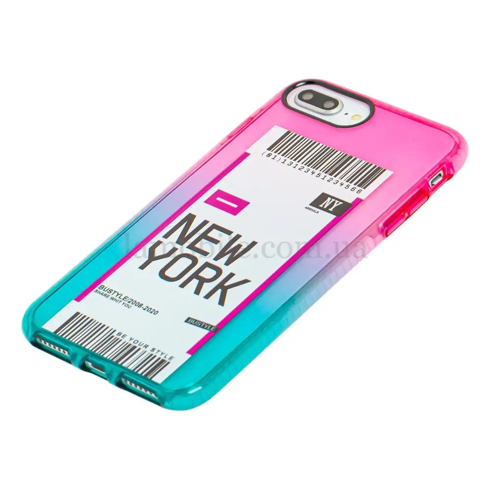 Чехол для iPhone 7 Plus / 8 Plus Protect Gradient New York