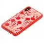 Чохол для iPhone X / Xs Mickey Mouse ретро червоний