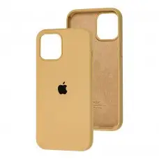 Чохол для iPhone 12 mini Silicone Full золотистий / gold