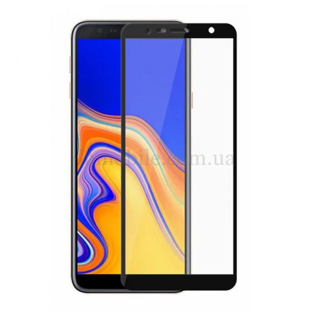 Захисне скло для Samsung Galaxy J4+ 2018 (J415) Full Glue чорне