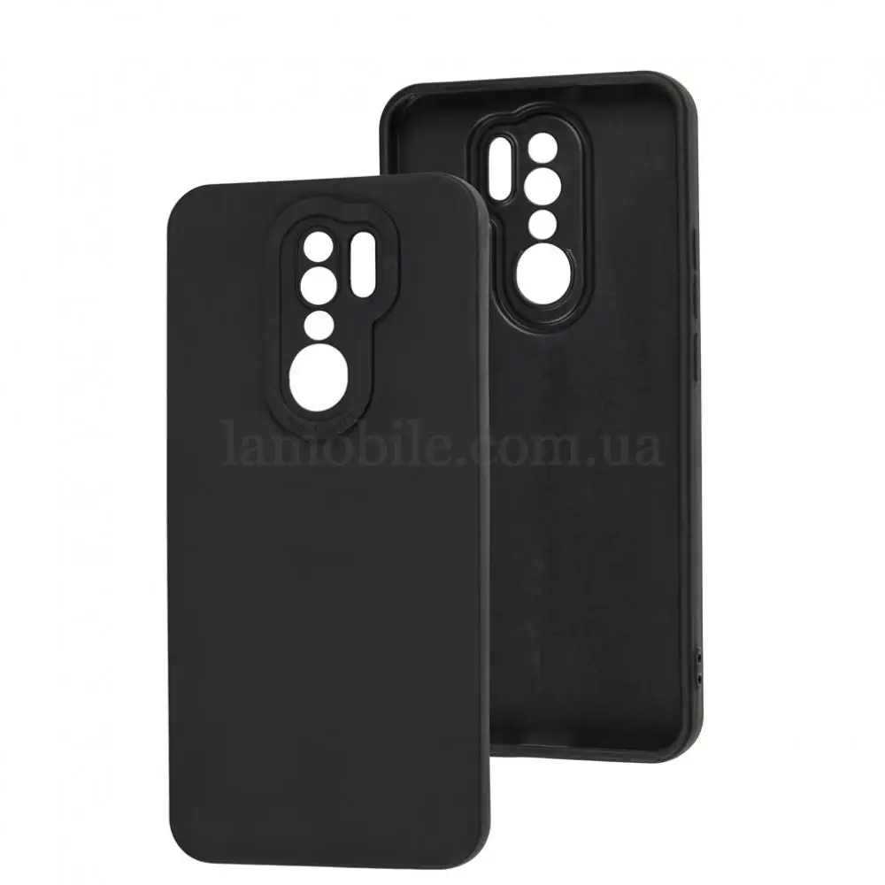 Чехол для Xiaomi Redmi 9 Matte Lux черный