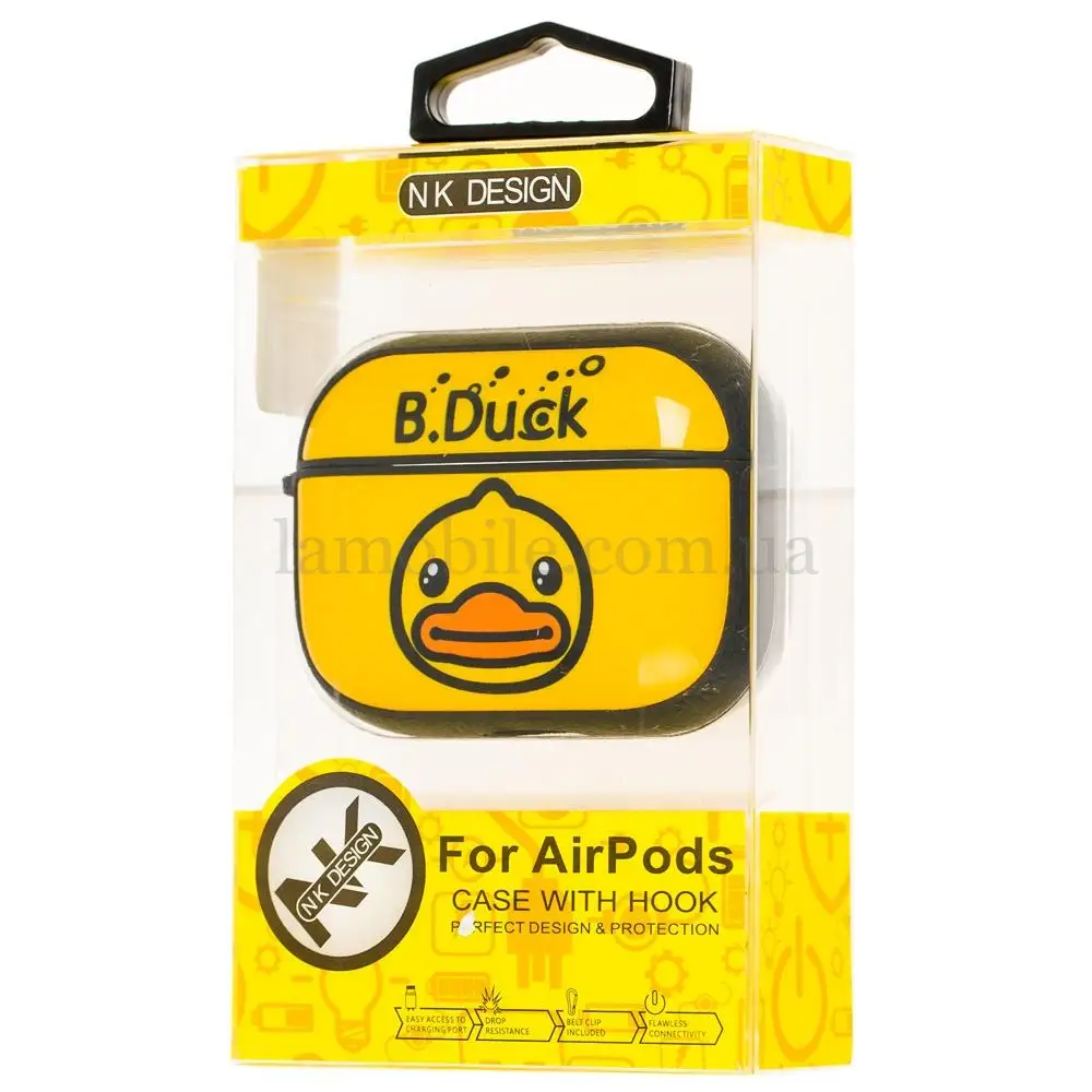 Чохол для AirPods Pro Young Style B.Duck жовтий
