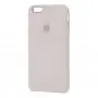 Чохол silicon case для iPhone 6 Plus світло сірий