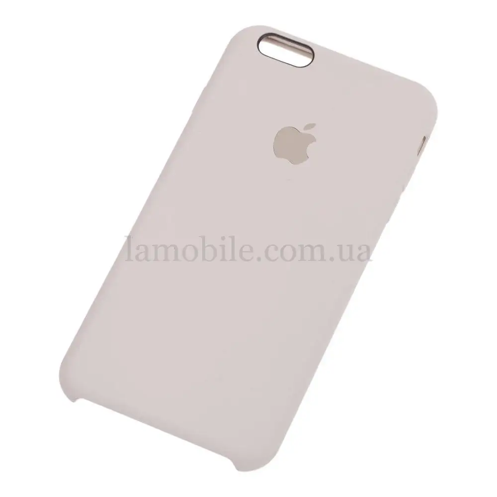 Чохол silicon case для iPhone 6 Plus світло сірий