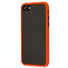 Чехол LikGus Maxshield для iPhone 6 / 7 / 8 матовый красный