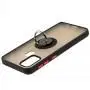 Чохол для Samsung Galaxy M21 / M30S / M31 LikGus Edging Ring чорний / червоний