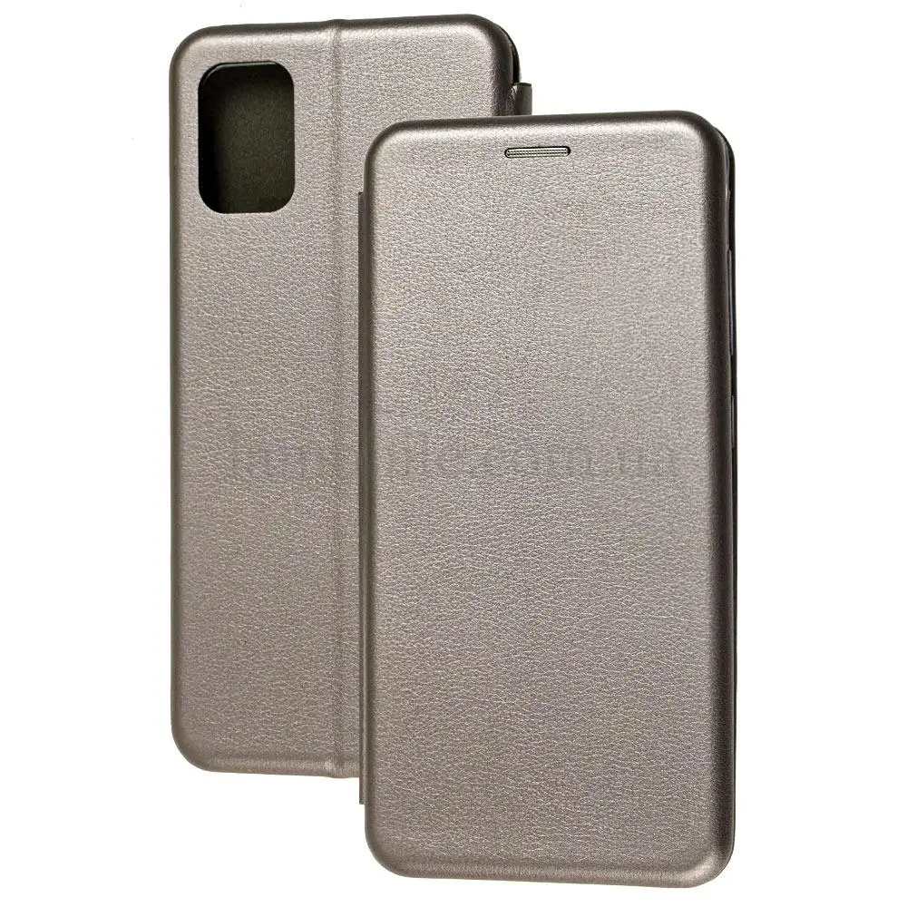 Чохол книжка Premium для Samsung Galaxy A71 (A715) сірий