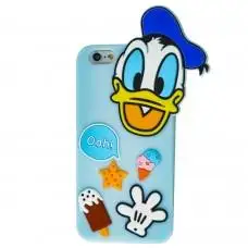 3D чехол Cartoon Collection для iPhone 6 голубой