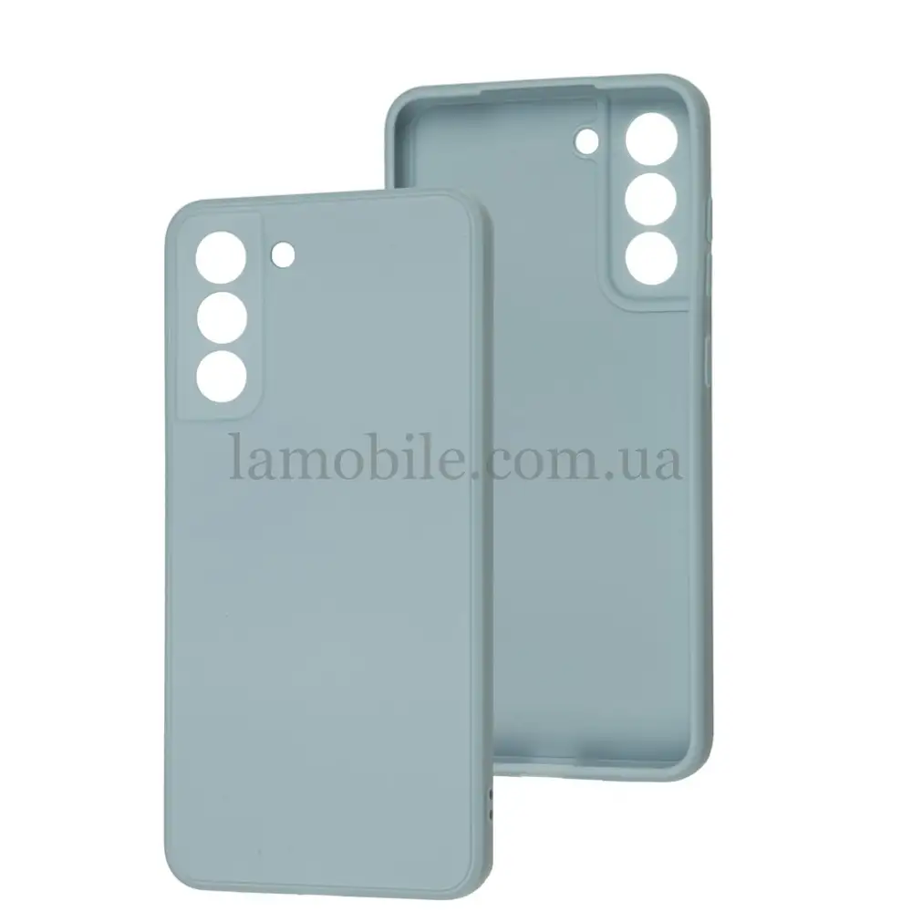 Чохол для Samsung Galaxy S21 FE (G990) Candy Full сірий / smoky gray