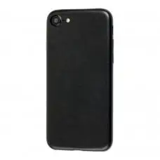 ЧохолThin для iPhone 7 / 8 чорний еко-шкіра