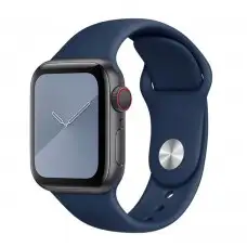 Ремінець для Apple Watch 38mm / 40mm S Silicone One-Piece midnight blue