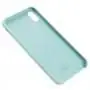 Чехол silicone для iPhone Xs Max case turquoise