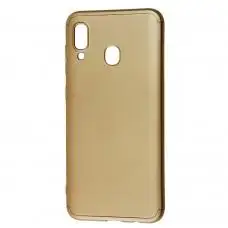 Чохол GKK LikGus для Samsung Galaxy A20/A30 360 золотистий