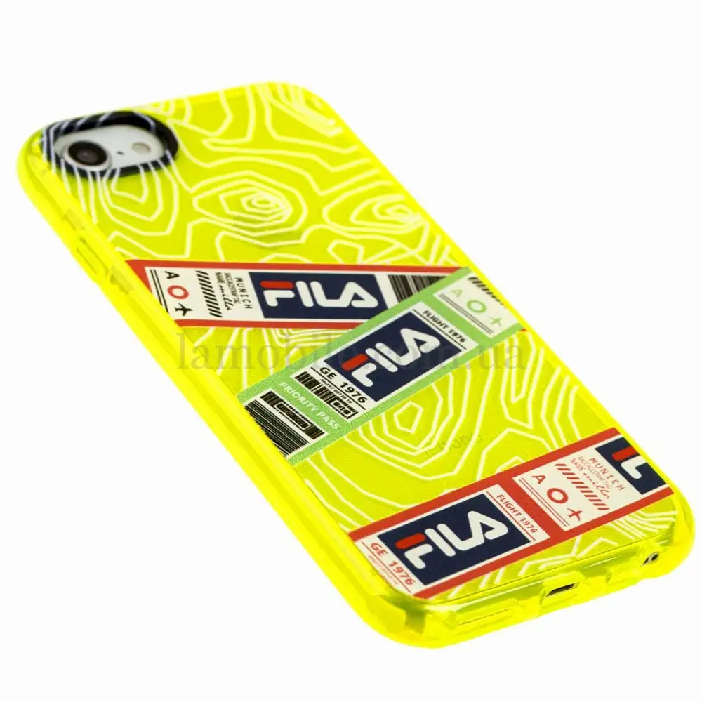 Чохол для iPhone 7 / 8 / SE 20 Neon print ticket