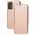 Чехол книжка Premium для Samsung Galaxy A52 розово-золотистый