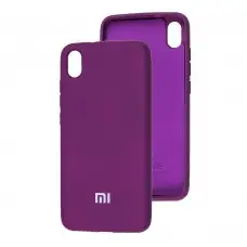 Чохол для Xiaomi Redmi 7A Silicone Full фіолетовий / grape